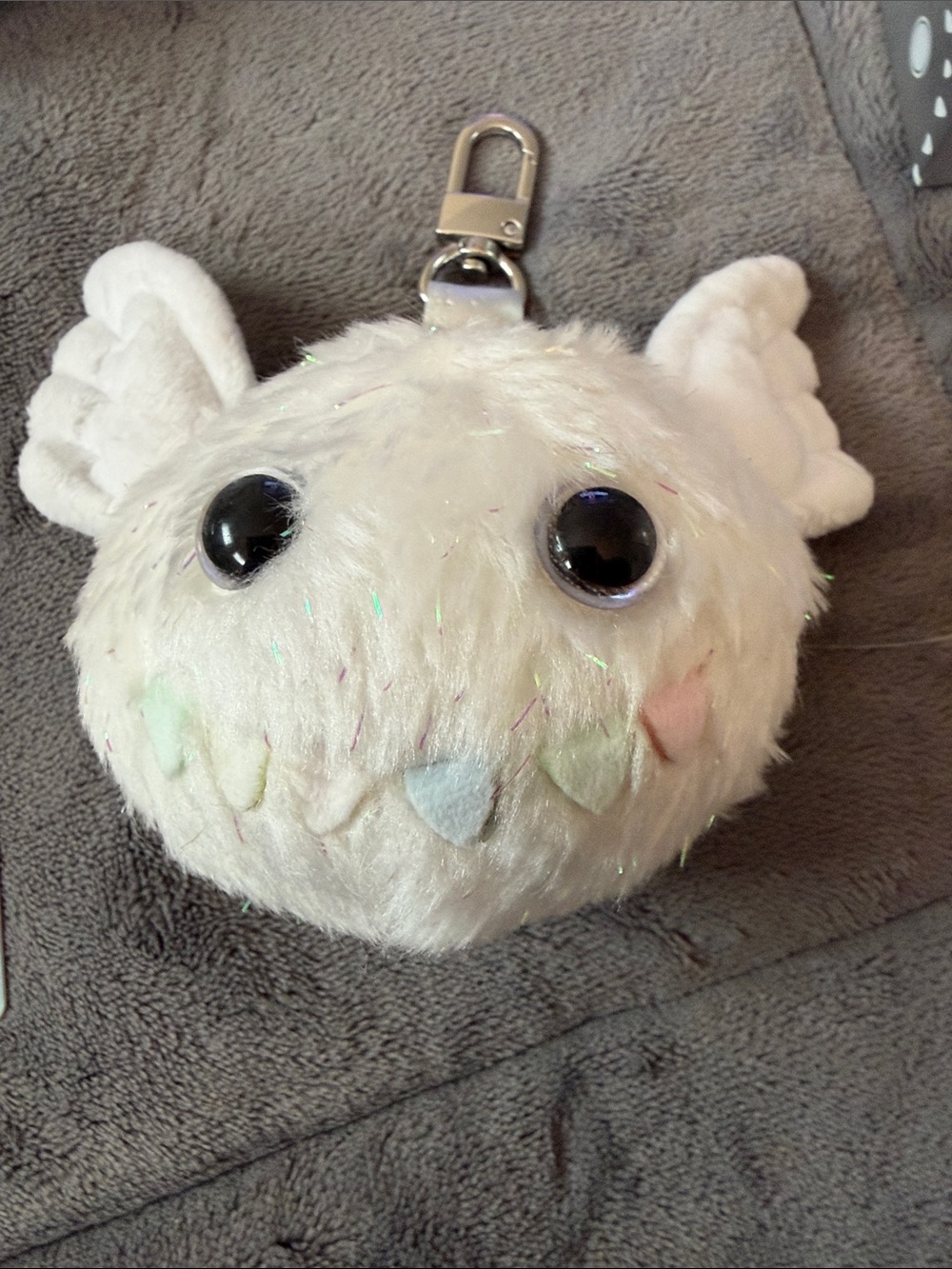 SUPER SECRET!!! MonstercFluffy “ Light Angel” Keychain Charm. Instinctoy - Picture 5 of 6